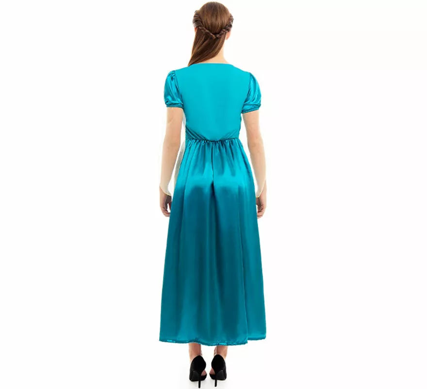 Translation missing: fr.Disfraz de Princesa Medieval azul para mujer