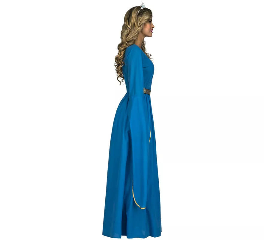 Translation missing: fr.Disfraz de Princesa Medieval Azul para mujer