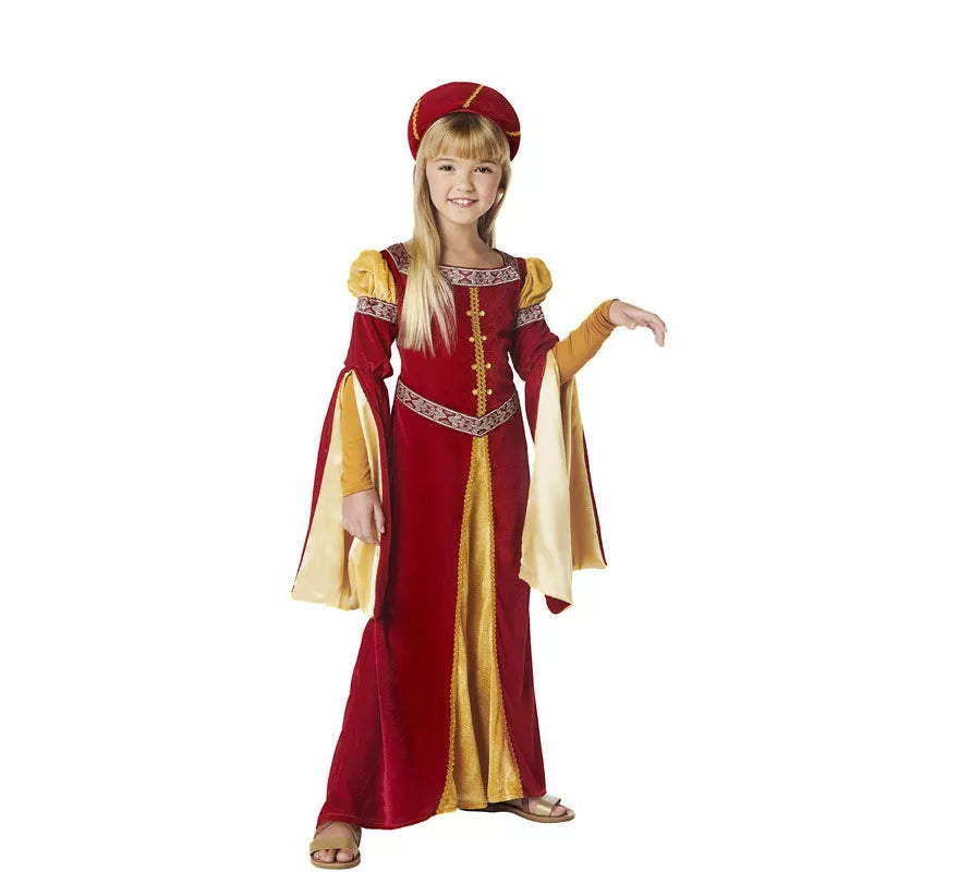 Translation missing: fr.Disfraz de Princesa Medieval Renacentista para niña