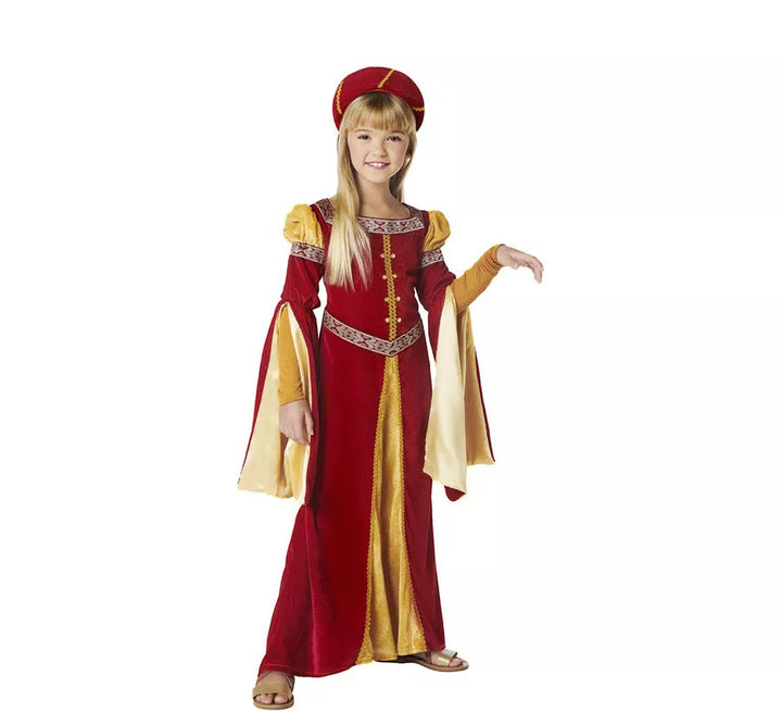 Disfraz de Princesa Medieval Renacentista para niña