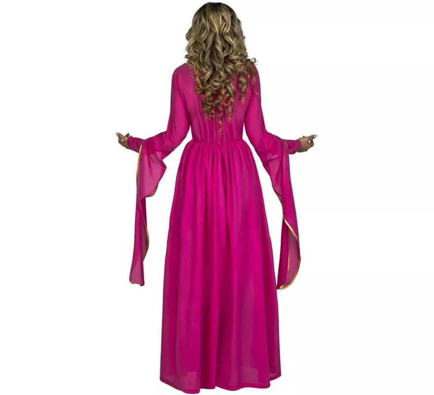 Translation missing: fr.Disfraz de Princesa Medieval Rosa para mujer
