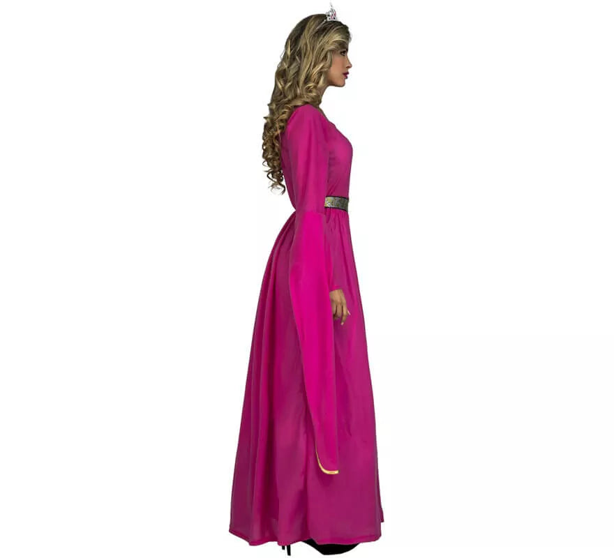 Translation missing: fr.Disfraz de Princesa Medieval Rosa para mujer