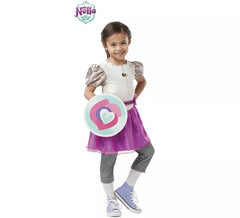 Déguisement de Princesse Nella Knight Deluxe pour fille