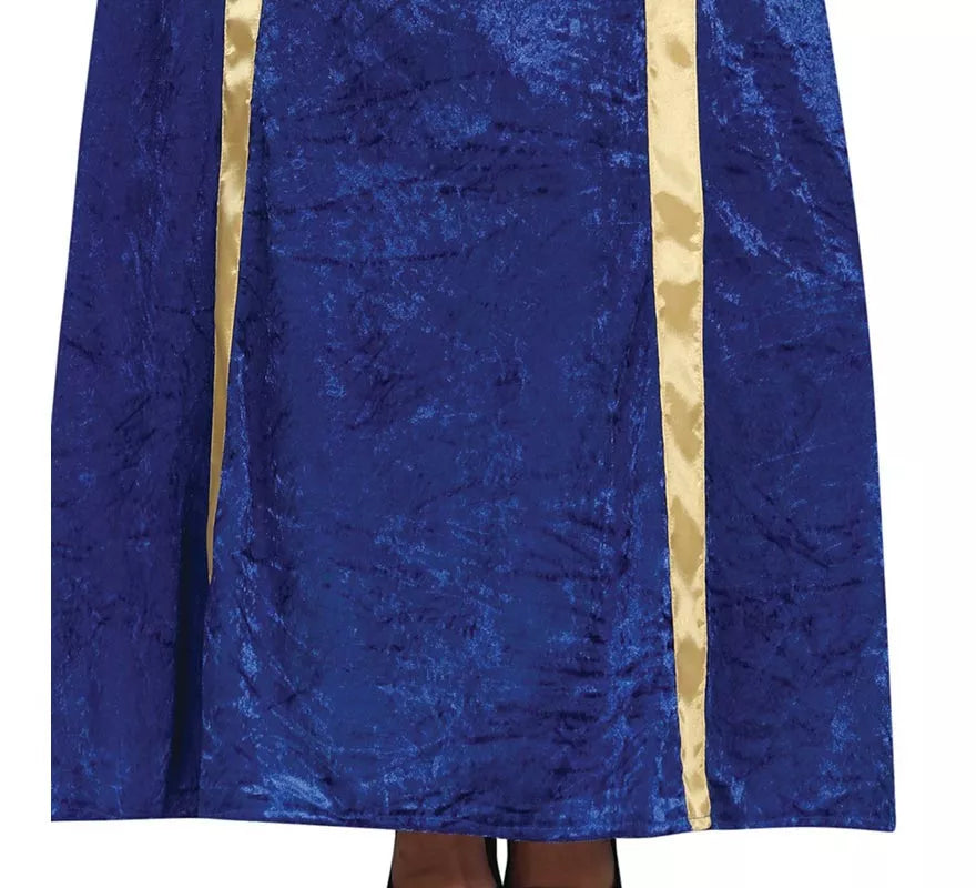 Translation missing: fr.Disfraz de Princesa o Noble Medieval azul para mujer