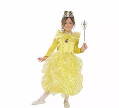 Déguisement Princesse du Paradis Jaune pour fille