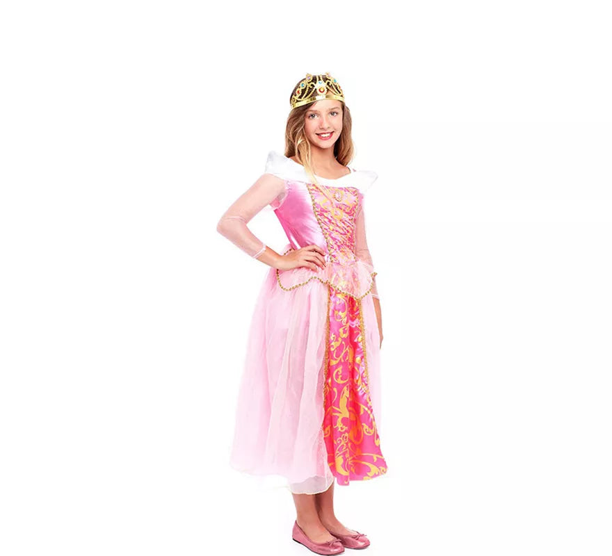 Translation missing: fr.Disfraz de Princesa Rosa de Cuento para niña