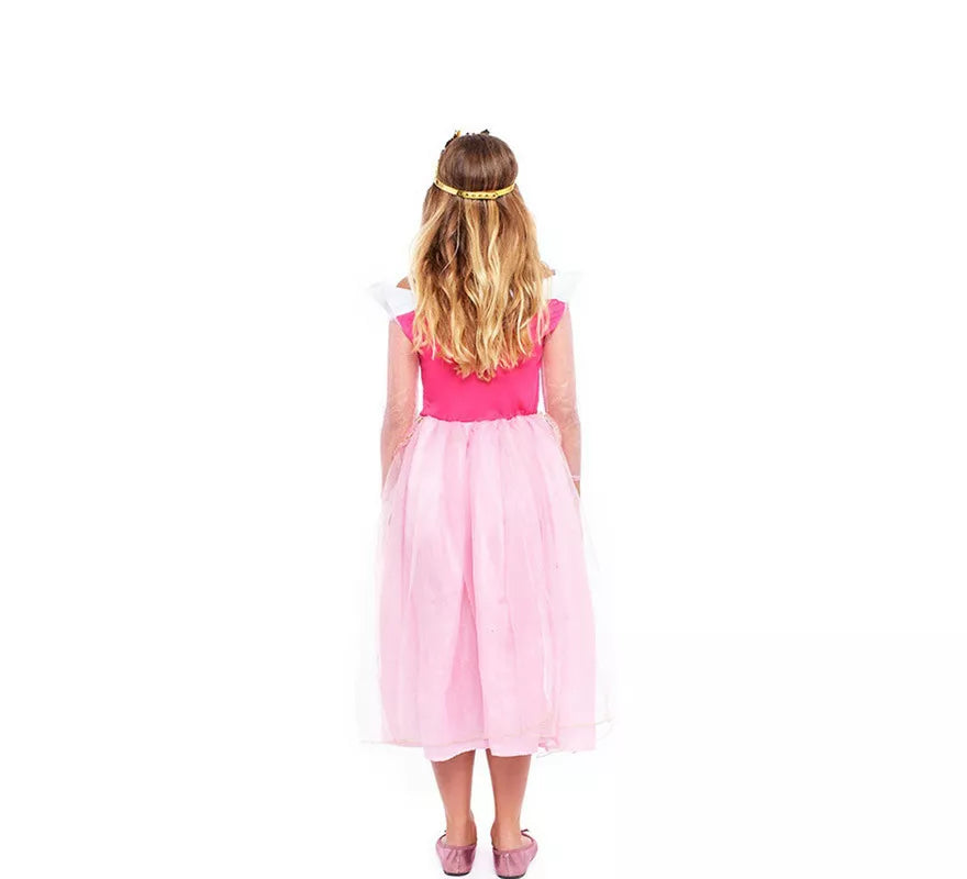 Translation missing: fr.Disfraz de Princesa Rosa de Cuento para niña