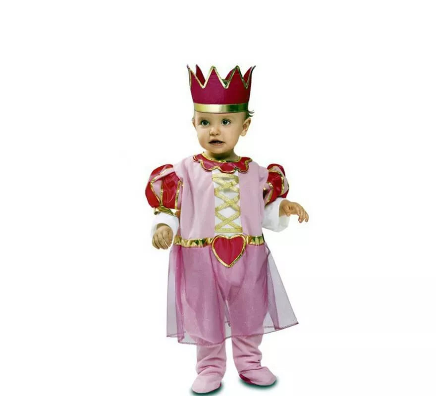 Translation missing: fr.Disfraz de Princesa Rosa para bebé