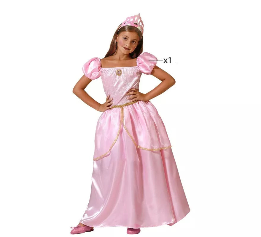 Translation missing: fr.Disfraz de Princesa Rosa para niña