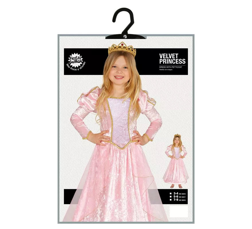 Translation missing: fr.Disfraz de Princesa rosa para niña