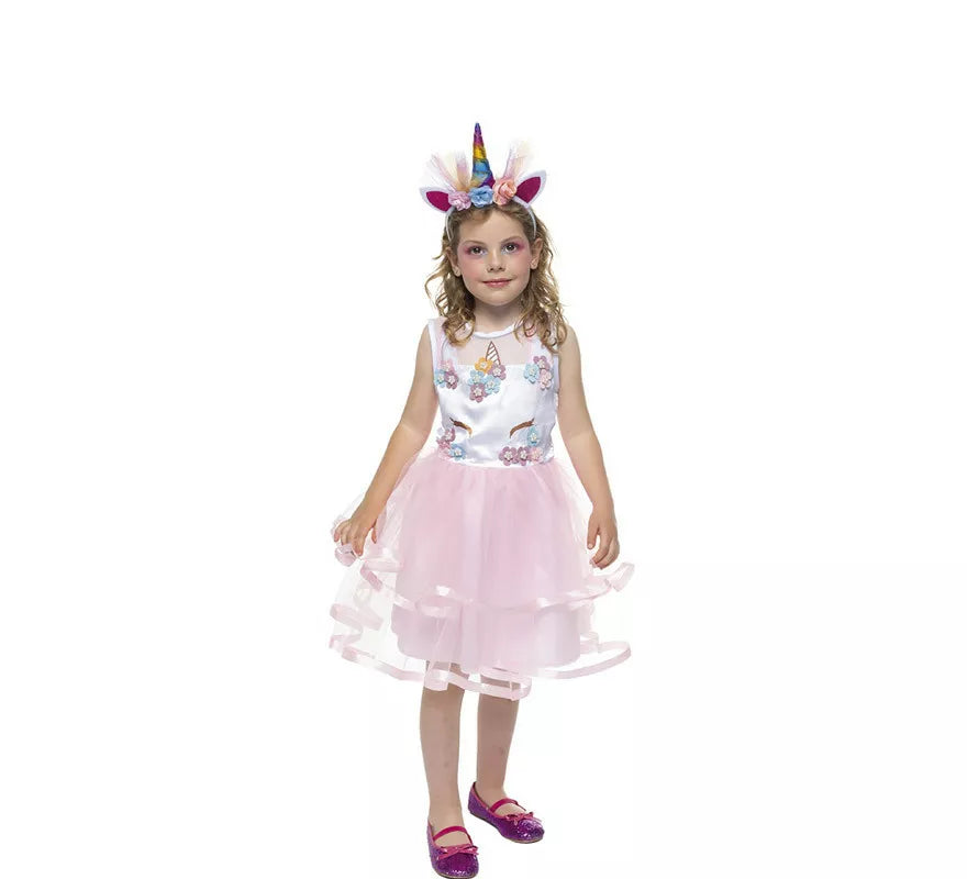 Disfraz de Princesa Unicornio con tutú para niña