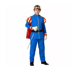 Déguisement Prince Charmant avec cape pour homme