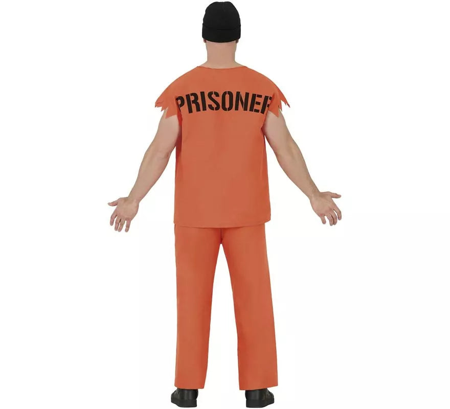 Translation missing: fr.Disfraz de Prisionero con Gorro para hombre