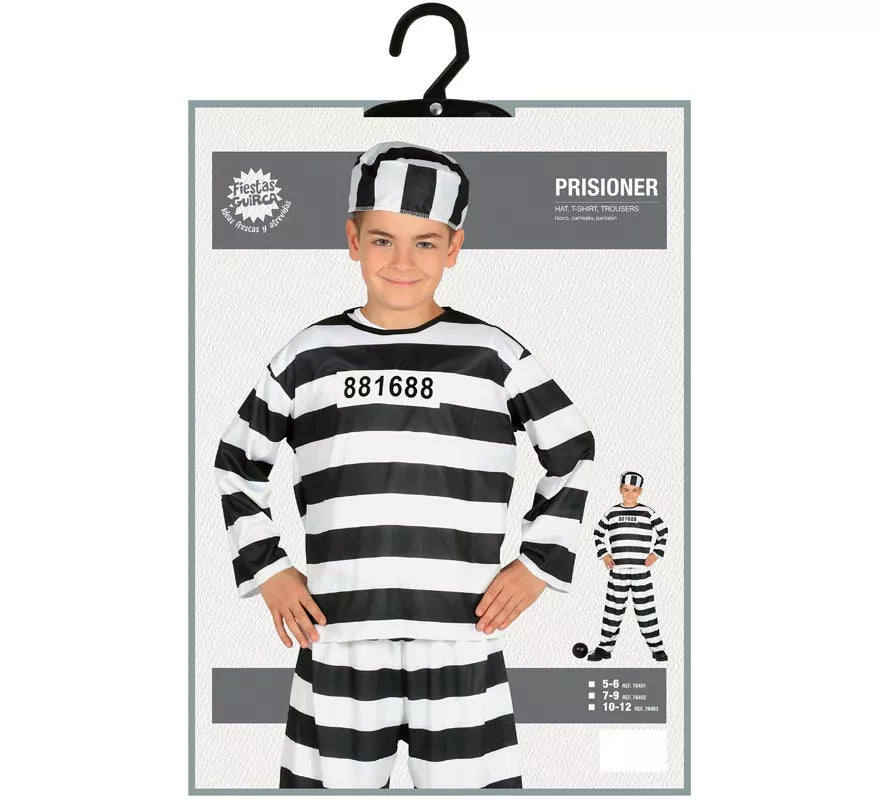 Translation missing: fr.Disfraz de Prisionero para niños
