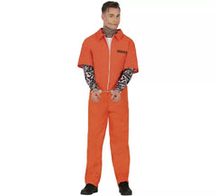 Costume de prisonnier tatoué pour homme