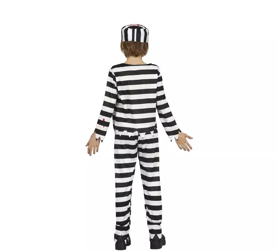 Translation missing: fr.Disfraz de Prisionero Zombie para niños