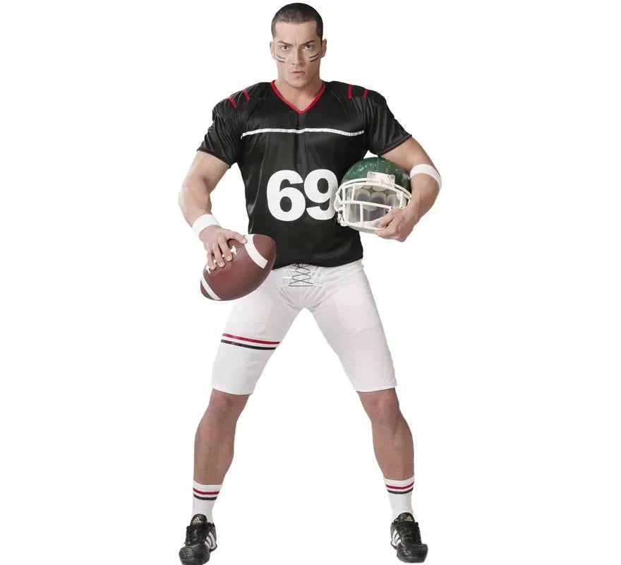 Translation missing: fr.Disfraz de Quarterback para hombre adulto