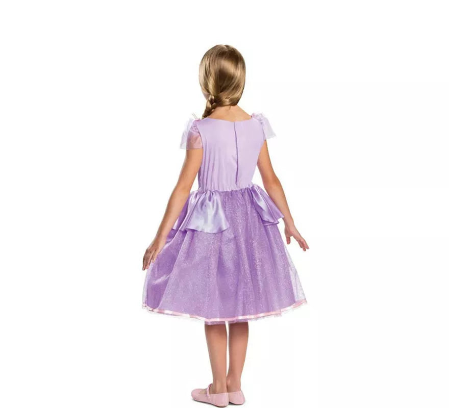 Translation missing: fr.Disfraz de Rapunzel Disney Enredados Deluxe para niña