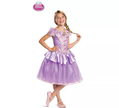 Déguisement Raiponce emmêlée Disney de luxe pour fille