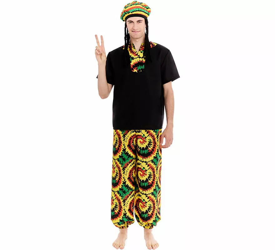 Translation missing: fr.Disfraz de Rastafari Jamaicano para hombre