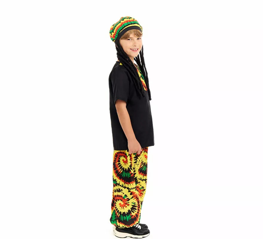 Translation missing: fr.Disfraz de Rastafari Jamaicano para niño