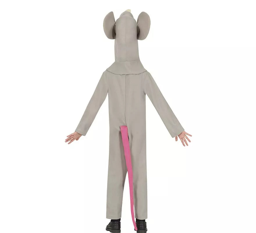 Translation missing: fr.Disfraz de Ratón gris con gorro para niños