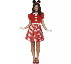 Costume de souris de dessin animé pour femme