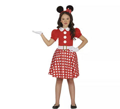 Costume de souris de dessin animé pour fille