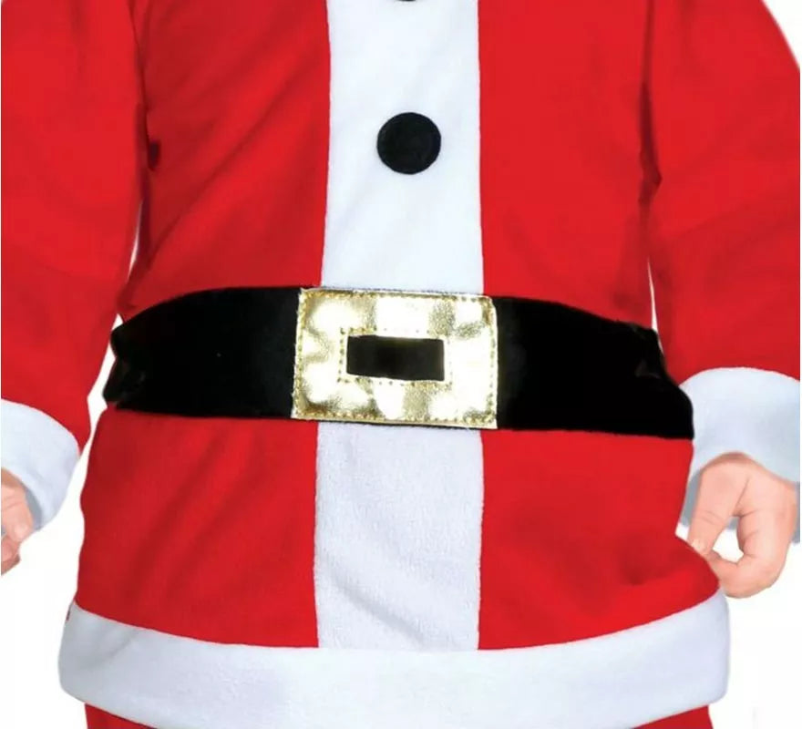 Translation missing: fr.Disfraz de Ratoncito Papá Noel con cinturón para bebé