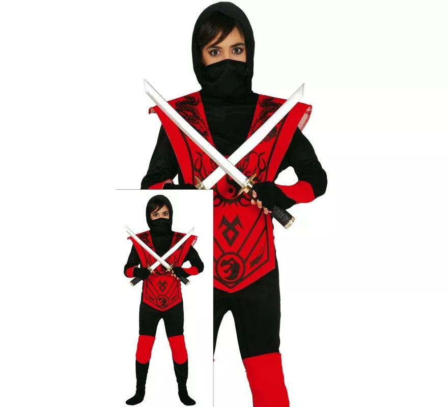 Translation missing: fr.Disfraz de Red Ninja varias tallas