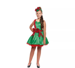 Costume de cadeau de Noël pour fille