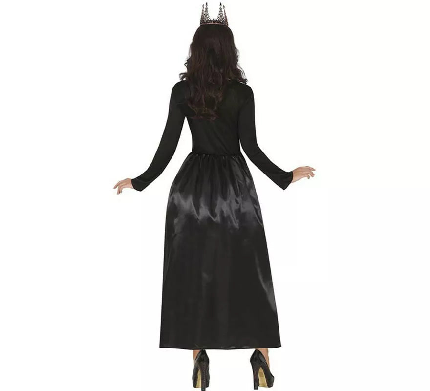 Translation missing: fr.Disfraz de Reina Calavera Catrina negro para mujer