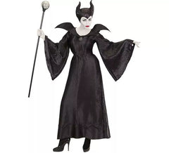 Costume de méchante reine avec chapeau pour femme