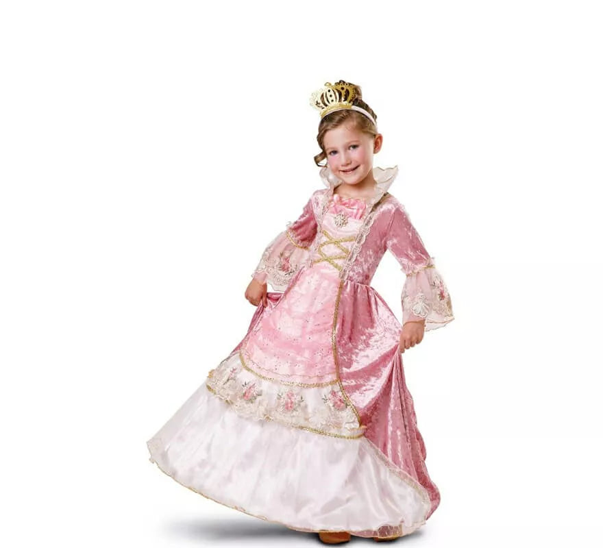 Translation missing: fr.Disfraz de Reina Rosa para niña