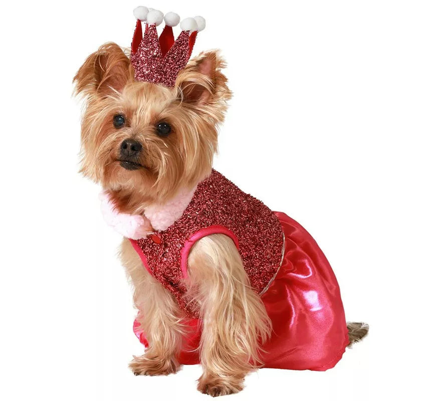 Translation missing: fr.Disfraz de Reina Rosa para perro