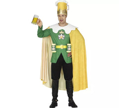 Déguisement roi de la bière homme