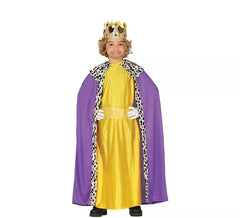 Déguisement de Roi Mage Jaune pour garçon