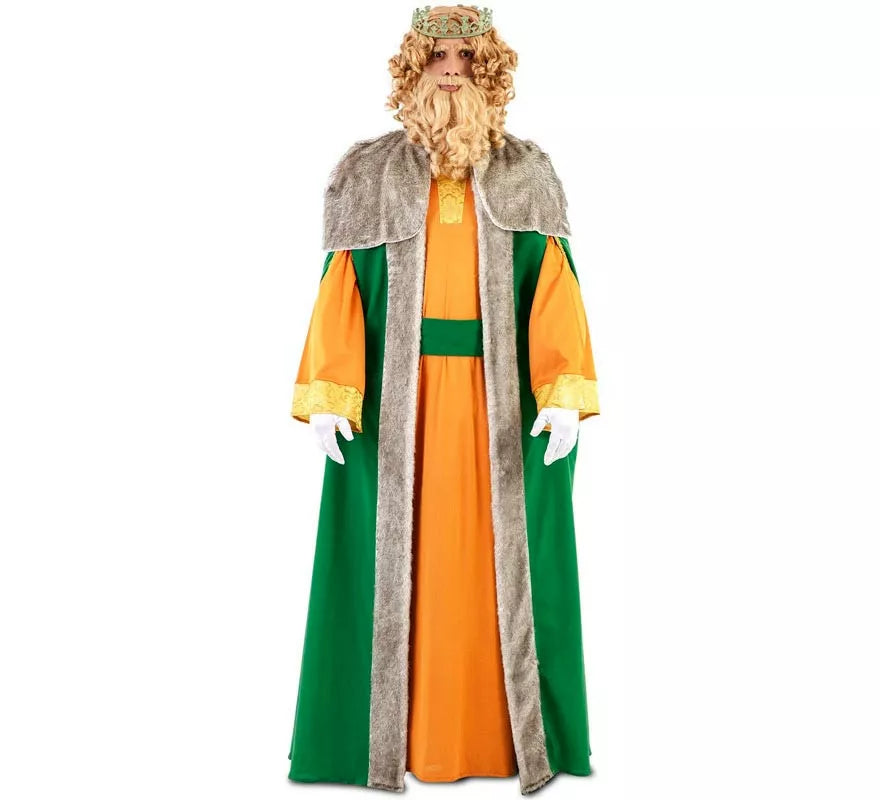 Translation missing: fr.Disfraz de Rey Mago Gaspar para hombre