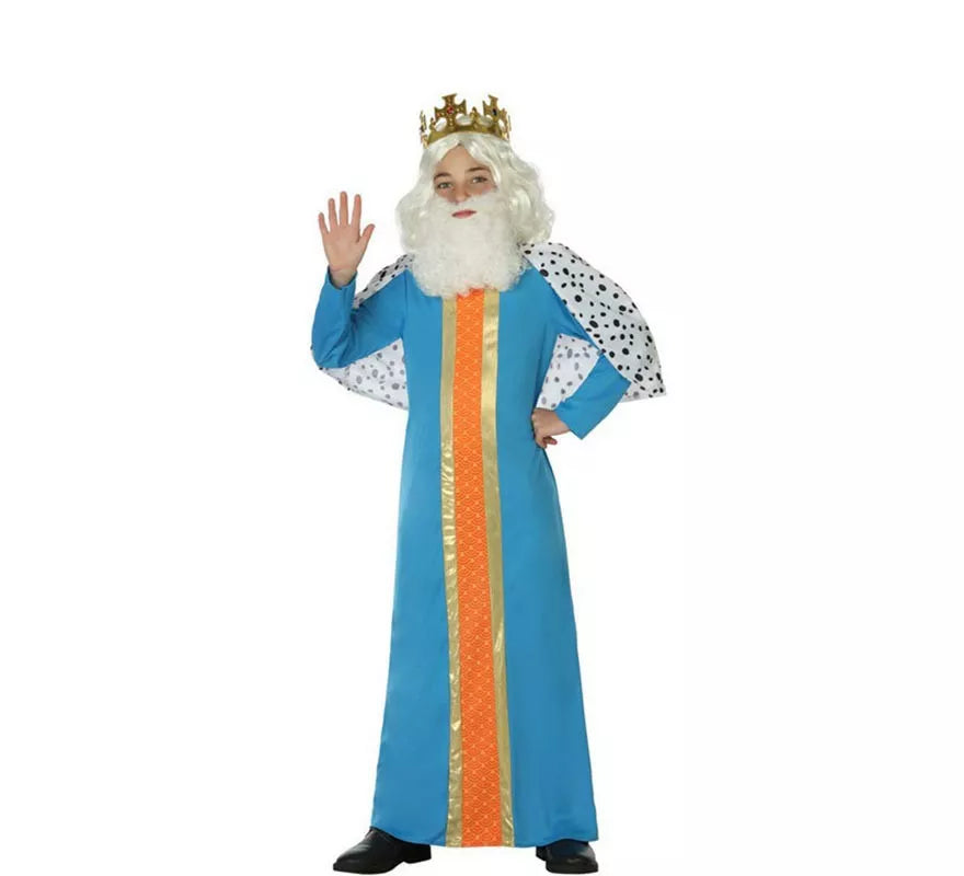 Translation missing: fr.Disfraz de Rey Mago Melchor para niño
