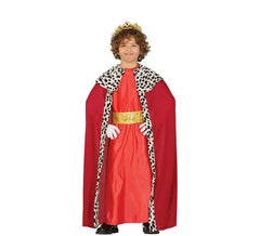 Déguisement de Roi Mage Rouge pour garçon