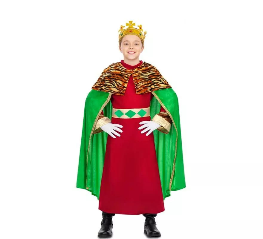 Translation missing: fr.Disfraz de Rey Mago Verde para niño y bebé