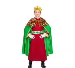 Déguisement Green Magician King pour enfants et bébés