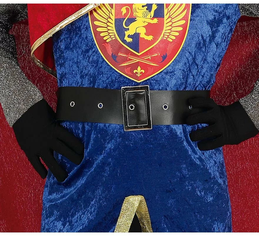 Translation missing: fr.Disfraz de Rey Medieval Elegante con capa para niño