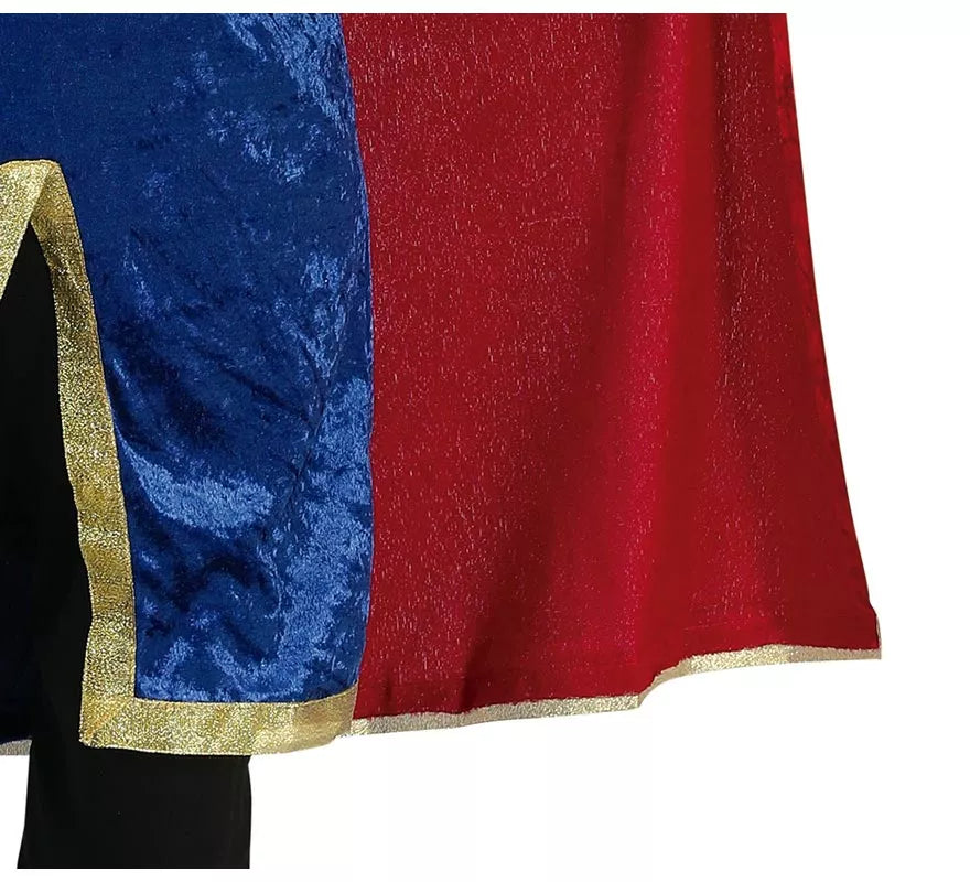 Translation missing: fr.Disfraz de Rey Medieval Elegante con capa para niño