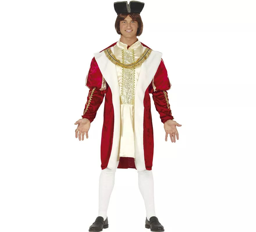 Disfraz de Rey Medieval para hombre