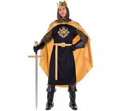 Déguisement roi médiéval pour homme