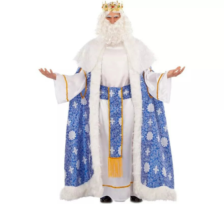 Translation missing: es.Disfraz de Rey Melchor Brocado para hombre