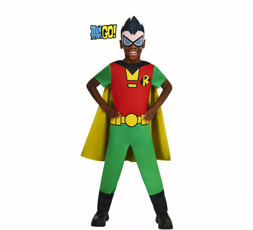 Translation missing: fr.Disfraz de Robin Teen Titans Go para niño
