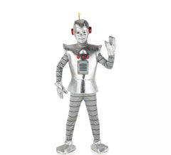 Costume de robot ancien argenté pour garçon