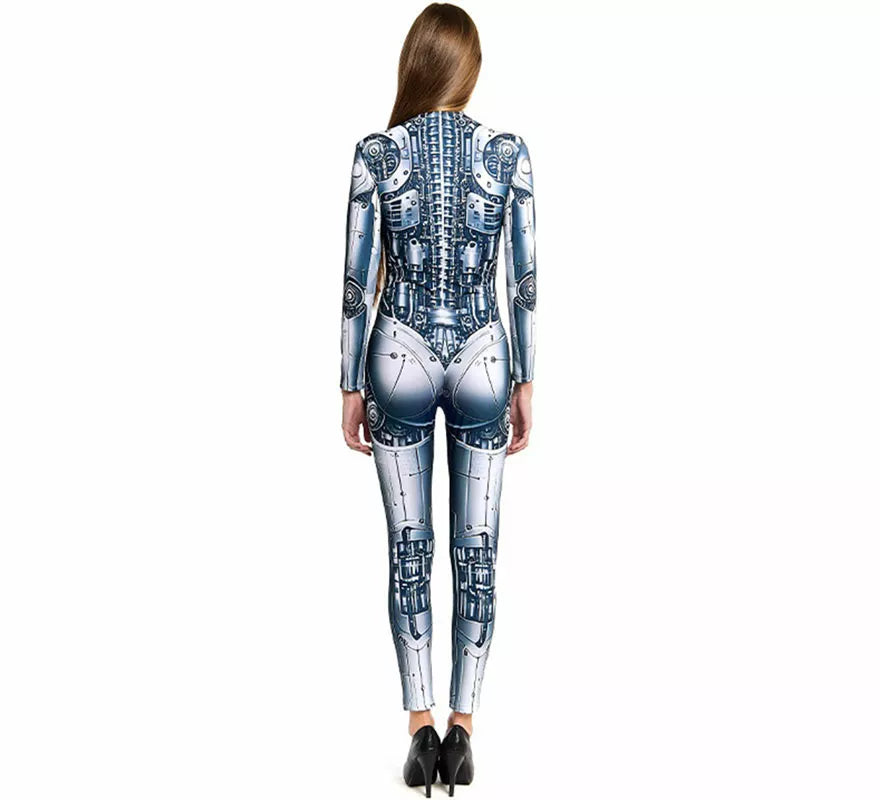 Translation missing: fr.Disfraz de Robot Cyborg para mujer